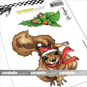 Carabelle Studio Tampons cling A6 Écureuil en automne 2 pcsVendu parscrapmalin