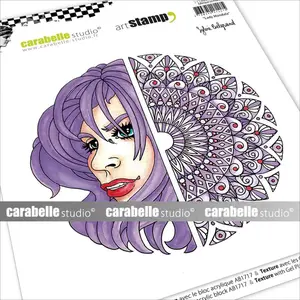 Carabelle Studio Tampons Cling Lady Mandala 2 pcsVendu parscrapmalin