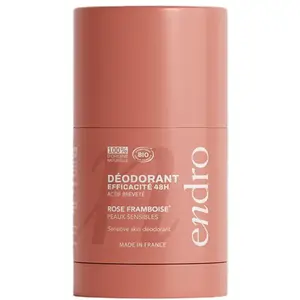 Déodorant stick rose framboise rechargeable - 50g - Endro