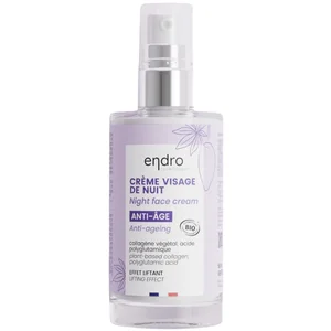 ENDRO Crème de nuit - Collagène - Visage - 50 ml pas cher