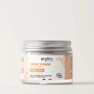 ENDRO Crème hydratante bio - Huile de carotte - Visage - 50 ml pas cher
