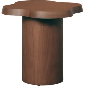 Table d'appoint en finition noyer Gabrielle Paris Noyer taille unique pas cher