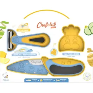 Chefclub Kids - Coffret Couteau + Eplucheur pas cher
