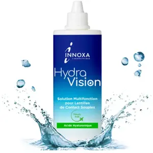 Comparateur de prix : Innoxa Hydravision Solution Multifonction pour Lentilles 100ml