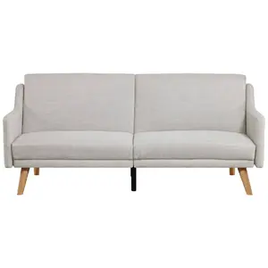 Comparateur de prix : Canapé convertible scandinave 3 places gris clair ESTER CONCEPT USINE