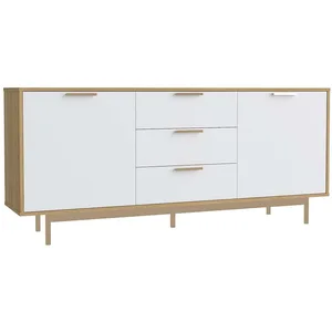 Comparateur de prix : Buffet scandinave blanc et bois FYN, Concept Usine TU