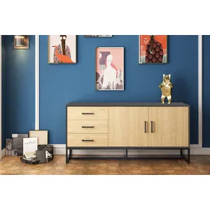 Buffet style industriel DETROIT, Concept Usine TU pas cher