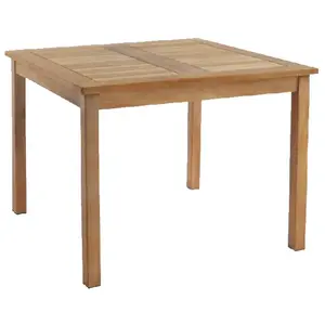 Comparateur de prix : CONCEPT USINE Karra - Table de jardin carrée Teck