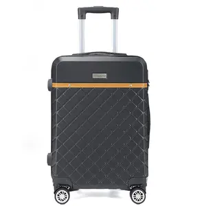 Maison Héritage - Valise Cabine 4 roues doubles Odeon 55 cm noire OS pas cher