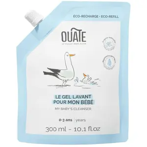Ouate - Gel lavant pour mon bébé - recharge - 300 ml Non teinté 300 ml pas cher