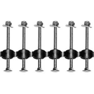 Lot 6 x kit Vis 75mm Pour Trampoline Montant 25mm et Pied 38mm