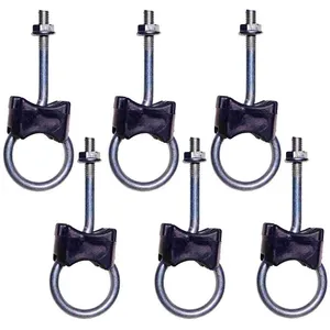 Lot 6x kit Vis Boucle Pour Trampoline Montant 25mm et Pied 38mm