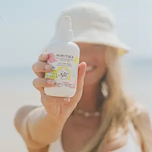 Mimitika - Spray lait protecteur corps SPF50 - 190 ml Non teinté 190 ml pas cher