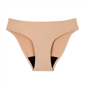 Comparateur de prix : Smoon - Culotte menstruelle Séléné pour flux moyen Beige - Smoon S