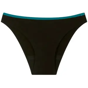 Smoon - Culotte menstruelle pour flux moyen en coton BIO Noir - Smoon ...