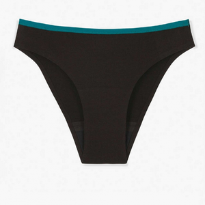 Smoon - Culotte menstruelle pour flux moyen en coton BIO Noir - Smoon ...