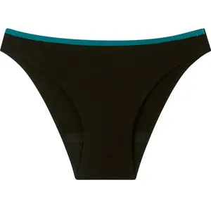 Smoon - Culotte menstruelle pour flux moyen en coton BIO Noir - Smoon ...