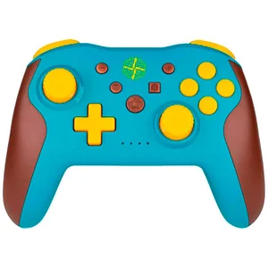 Comparateur de prix : Steelplay Manette sans fil Adventure pour Nintendo Switch bluetooth bleu jaune