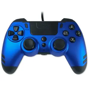 Comparateur de prix : Manette filaire Steelplay Slim Pack pour PS4 PS3 et PC Bleu