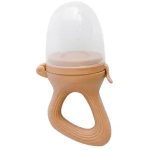Zakuw Sucette grignoteuse Caramel avec 4 emboutsVendu parberceau-magique