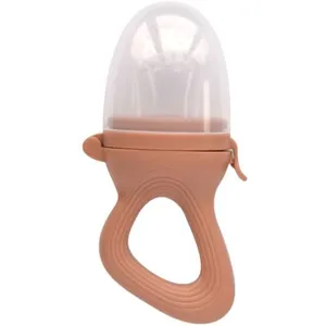 Zakuw Sucette grignoteuse terracotta avec 4 emboutsVendu parberceau-magique