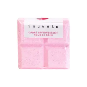 Inuwet Fizzer carré effervescent fraise pas cher