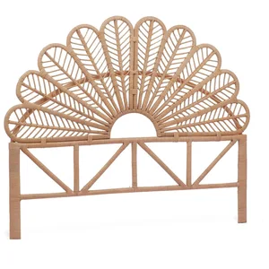 SWEEEK Alice's Home - Tête de lit en rotin Naturel. Anggun. 160x6x130 cm pas cher