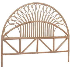 SWEEEK Alice's Home - Tête de lit en rotin Naturel. L 160 x P3 x H130cm pas cher