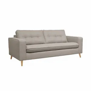 SWEEEK Canapé lit convertible 3 places avec matelas 12cm - Fabriqué en France Toulouse pas cher