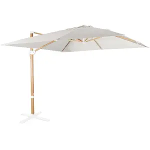 SWEEEK Parasol déporté carré 3 x 3m haut de gamme pas cher