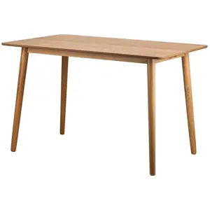 Nordlys Table a Manger 4 Personnes (L120 cm) Rectangulaire Bois pas cher