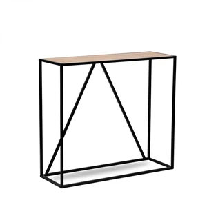 3S. x Home Console en métal et en bois Style Industriel pas cher