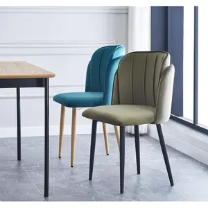 3S. x Home Lot de 2 chaises scandinaves vert pas cher
