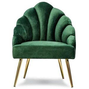 3S. x Home Fauteuil de salon en Métal Vert Design