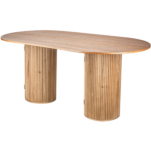 3S. x Home Table a Manger 6 personnes Ovale Bois pas cher