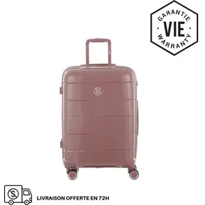 GYLBAG VALISE RIGIDE PINK GOLD CH3 GRANDE (TAILLE L) pas cher