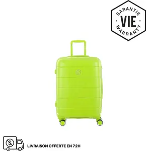 GYLBAG VALISE MOYENNE LIME CH3 pas cher