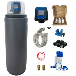 TOODO Adoucisseur D'eau Tactile 25l Fleck 5800 Xtr Fabriqué En France Avec Kit D'installation Complet