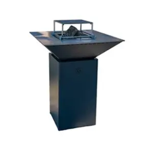 GRILL'CHIC PACK PRINTEMPS Barbecue à bois DOUBLE CUVE Cévenol Aluminiu...Vendu parcdiscount