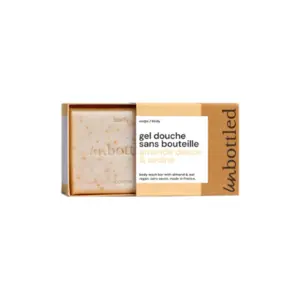 Unbottled mini gel douche sans bouteille avoine & amande douce 35gr pas cher