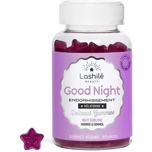 Comparateur de prix : Lashilé beauty good night vitamines boost nuit sublime 60 pièces