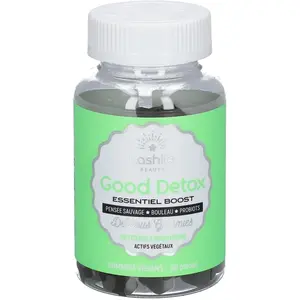 Comparateur de prix : Lashilé Beauty Good Détox Essentiel Boost 60 gummies