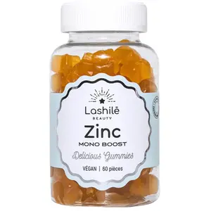 Comparateur de prix : Lashilé Beauty Zinc Mono Boost 60 gummies