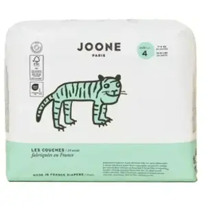 Comparateur de prix : Joone Les Couches Parfaites Taille 4 7-14kg Brigitte 24uts