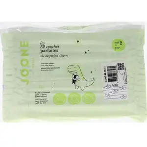 Joone Les Couches Parfaites Taille 2 3-5kg Malo 32uts pas cher