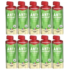 Overstims Boîte De Gels énergétiques Aox Citron 34g 10 Unités One Size