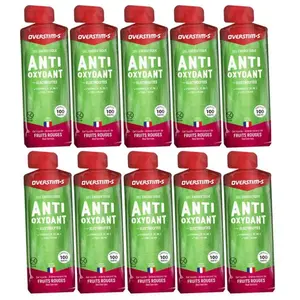 Overstims Boîte De Gels énergétiques Aox Fruits Rouges 34g 10 Unités O... pas cher