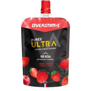 OVERSTIMS Purée Ultra Fraise Pomme Diététique $scat.CAT_NOM TU pas cher