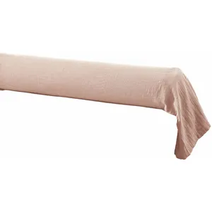 Housse De Rêve Taie de traversin Gaze de coton 85 x 185 cm GAIA coloris GuimauveVendu parcarrefour