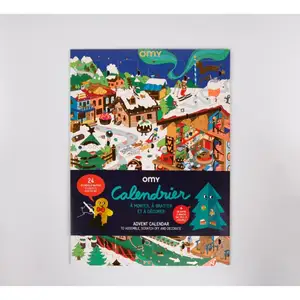 Calendrier de l'Avent sapin de Noël 3D - Omy